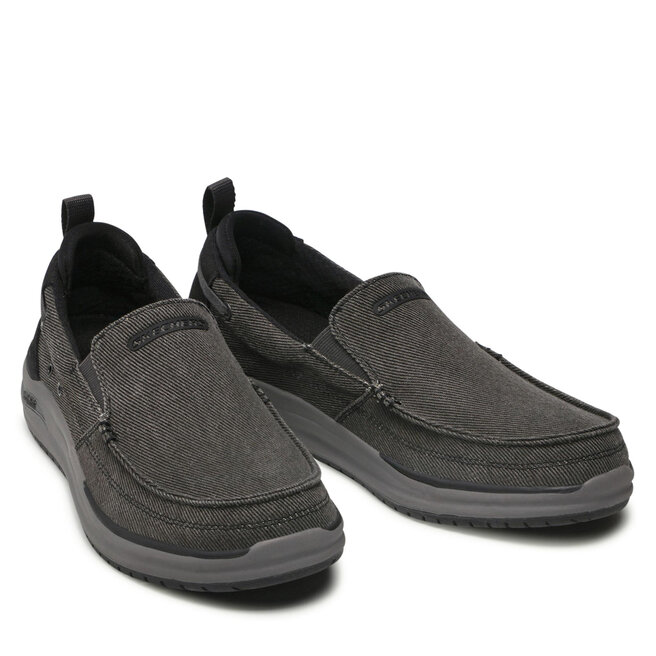 Skechers Pantofi Skechers Port Bow 204605/BLK Black