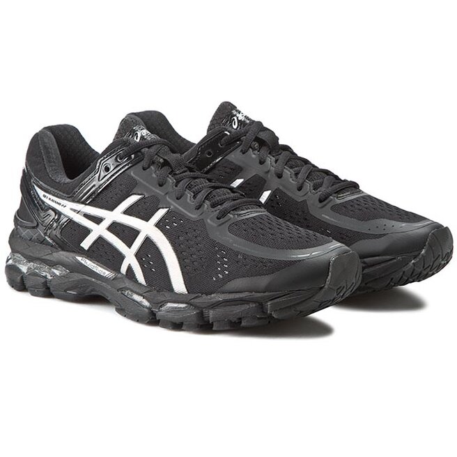 Scarpe Asics Gel Kayano 22 T547N Onyx Silver Charcoal 9993