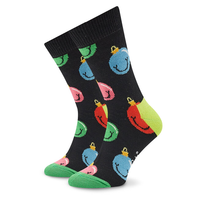 Happy Socks Σετ ψηλές κάλτσες παιδικές 2 τεμαχίων Happy Socks XKHLD02-0200 Έγχρωμο