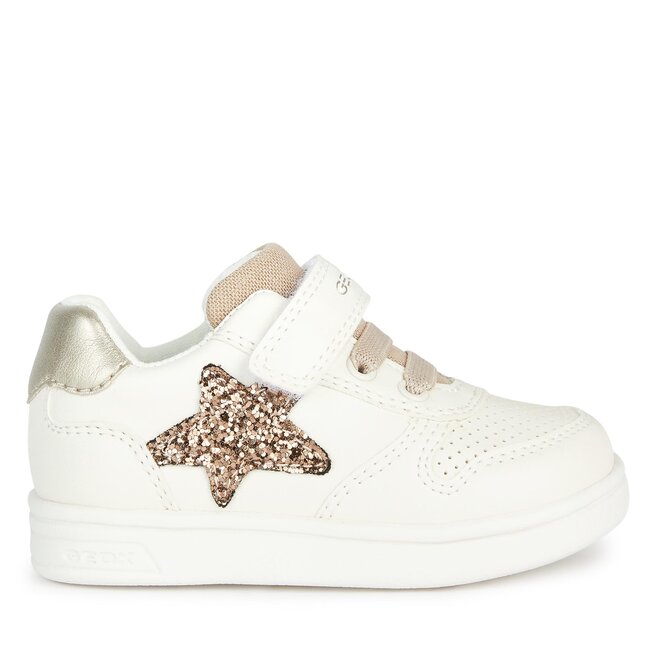 Geox Sneakers Geox B Djrock Girl B261WA 0BCEW C1M2U S Lt Ivory/Platinum