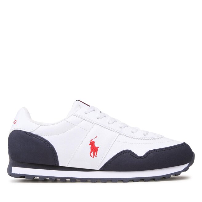 Polo Ralph Lauren Sportcipő Polo Ralph Lauren Train 89 Pp RF104134 White Tumbled/Navy Micro w/ Red PP