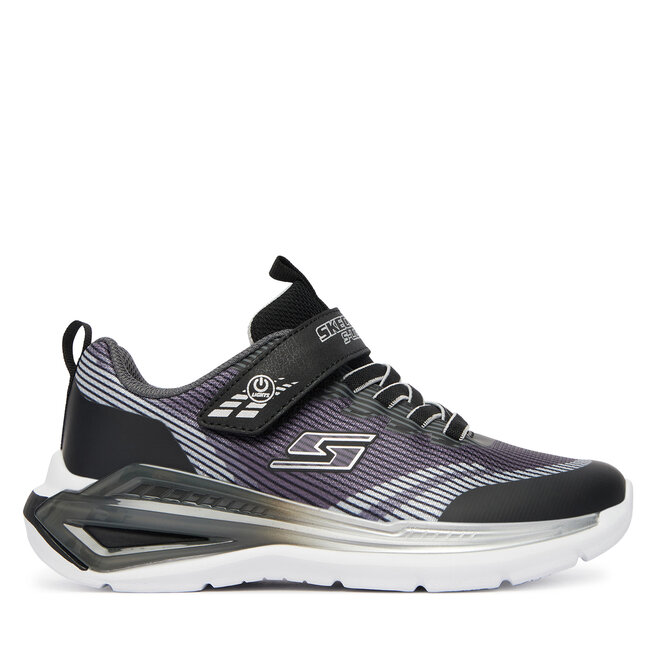 Sneakersy Skechers S Lights: Tri-Namics 2.0 401661L/BKSL Czarny - chłopięce