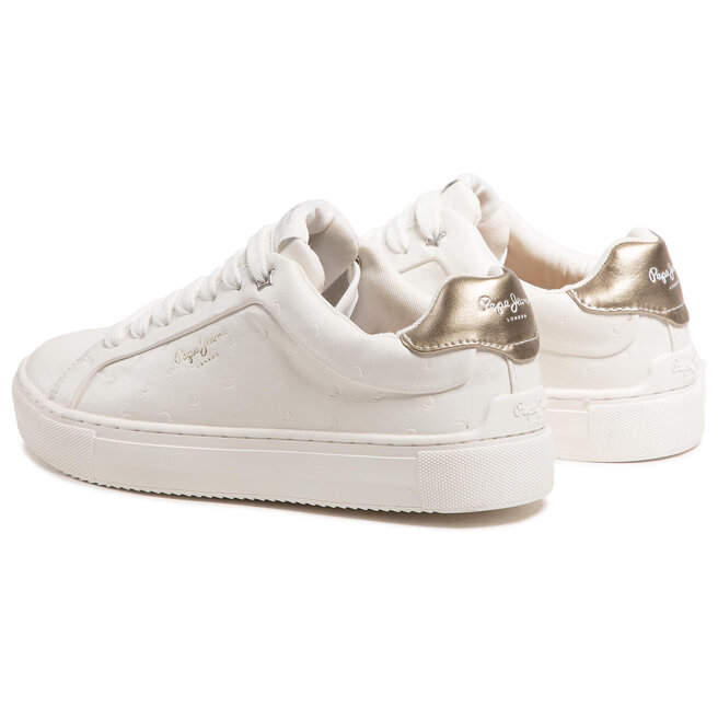 Laisvalaikio batai Pepe Jeans Adams Molly PLS31159 Off White 803 •  Www.eavalyne.lt