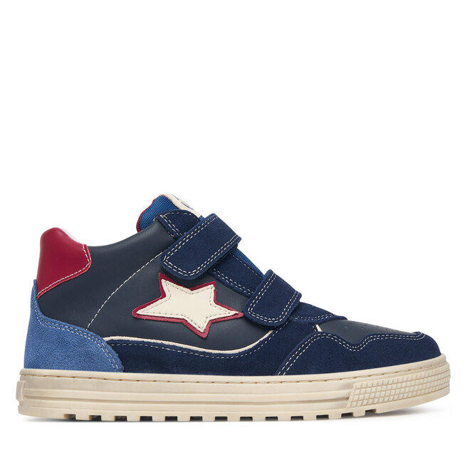 Sneakersy Naturino Hess High 3 VL 2018618 D Granatowy
