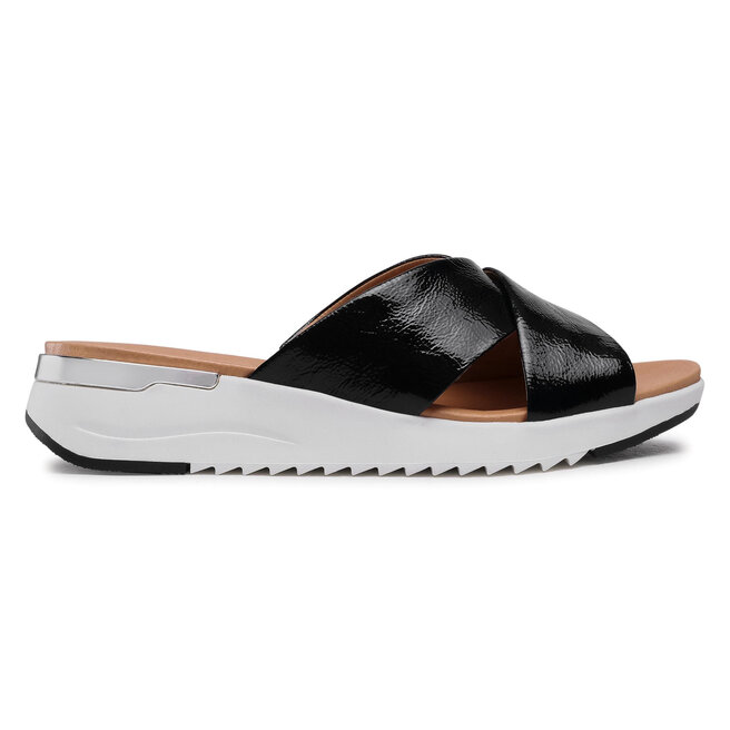 Caprice Papucs Caprice 9-27200-26 Black Naplak 017