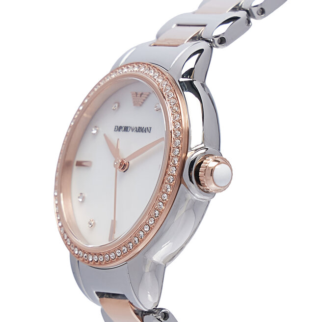 Hodinky Emporio Armani Mia AR11569 Stříbrná | eobuv.cz