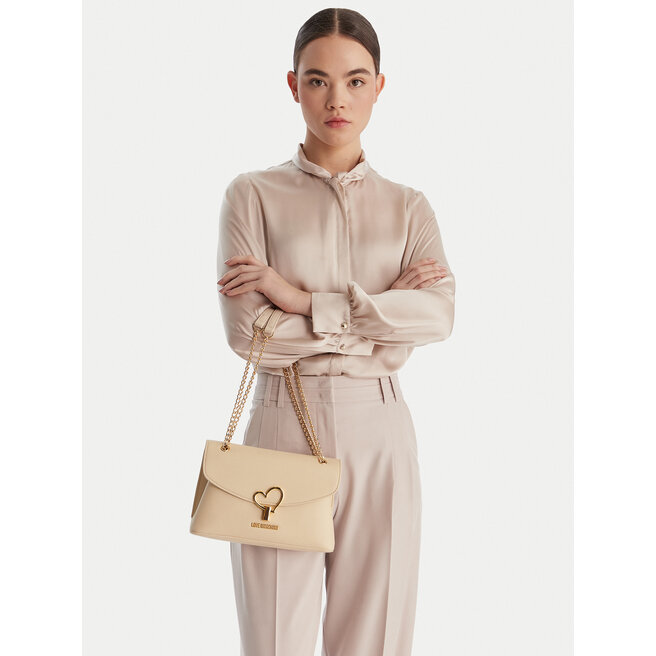 Torebka LOVE MOSCHINO JC4138PP1OLQ0110 Kremowy -