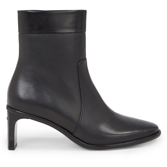Botki Calvin Klein Curved Stil Ankle Boot 55 - Czarny