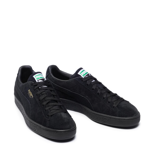 PUMA - Zapatos Suede Classic XXI Black Black 4 D (M) : .com