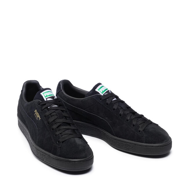 Puma classic cheap suede black