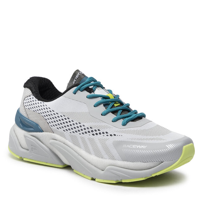 Sneakers Fila Raceway FFM0067.83082 Grey Violet/Safety Yellow/Blue Coral Coral