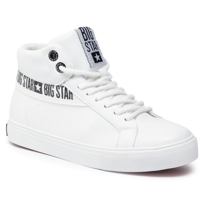 Big Star Shoes Tygskor Big Star Shoes EE274356 White
