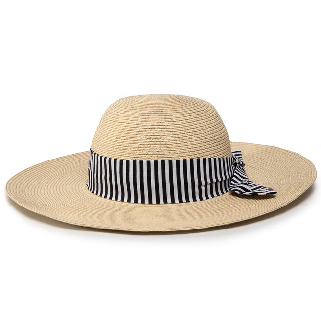Liu Jo Pălărie Liu Jo Cappello Finta Pagli VA0193 T0300 B.Co Ott/Nero A3571
