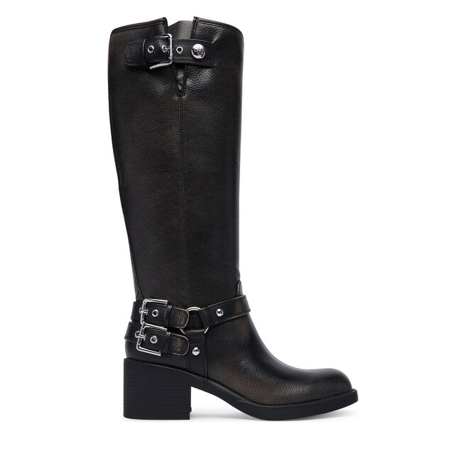Kozaki Guess FLTMAT LEA11 Czarny - kobiece