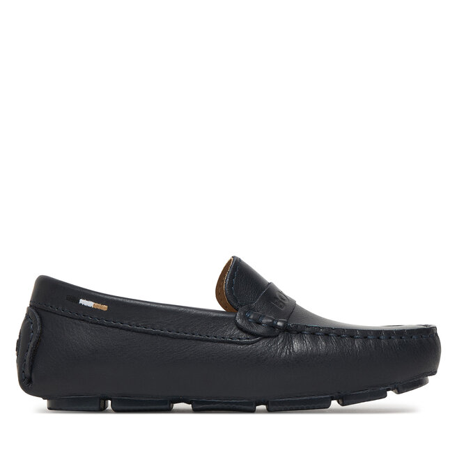 Mokasyny BOSS J52808 M Granatowy -