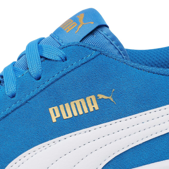 puma shoes blue white