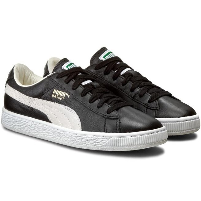 puma basket sneakers black