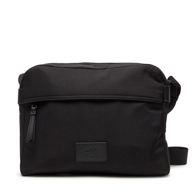 Torba Calvin Klein Jeans Metro Nylon Flight Bag - Czarny