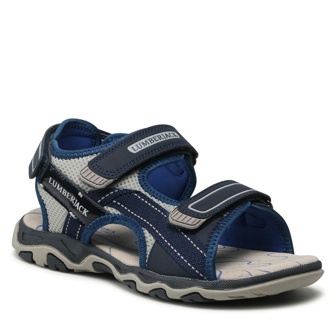 Lumberjack Sandali Lumberjack Levi SB07606-023 S Navy Blue/Grey M0049