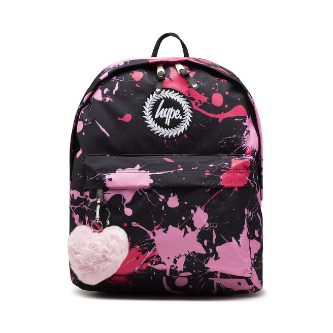 Rucsac HYPE Black Pink Splat Crest Backpack YVLR-652 Black/Pink
