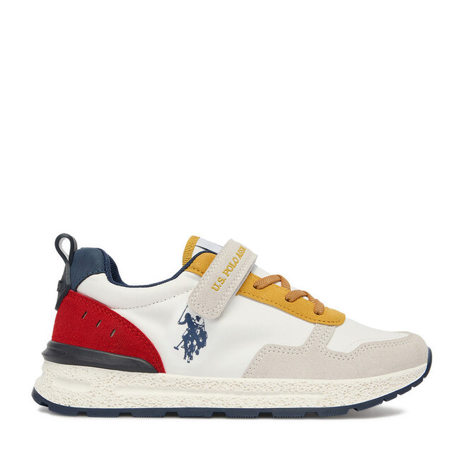 Sneakersy U.S. Polo Assn. EO-ALEX002K/6TY1 Biały - chłopięce