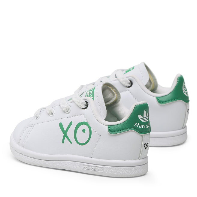 adidas Boty adidas Originals Stan Smith El I HQ6731 Ftwwht/Ftwwht/Cblack