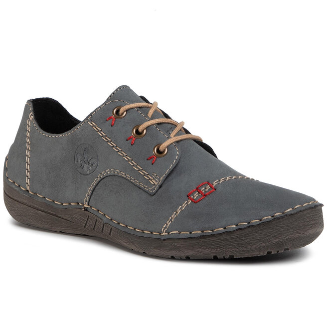 Rieker Polobotky Rieker 52520-15 Blau