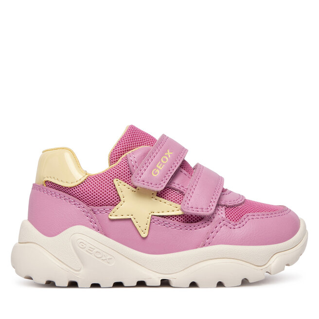 Sneakersy Geox B Ciufciuf Girl B655QA 0BC14 C8F2M M Różowy - dziewczęce