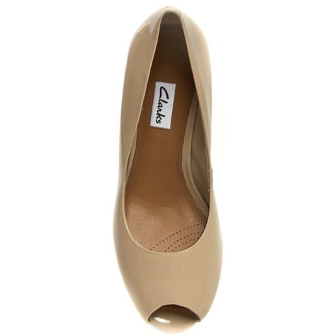 Clarks chorus sing peep toe shoes hotsell