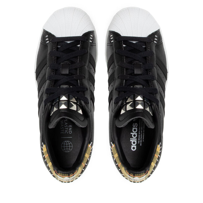 adidas Pantofi adidas Superstar J GY3361 Cblack/Cblack/Tmcogo