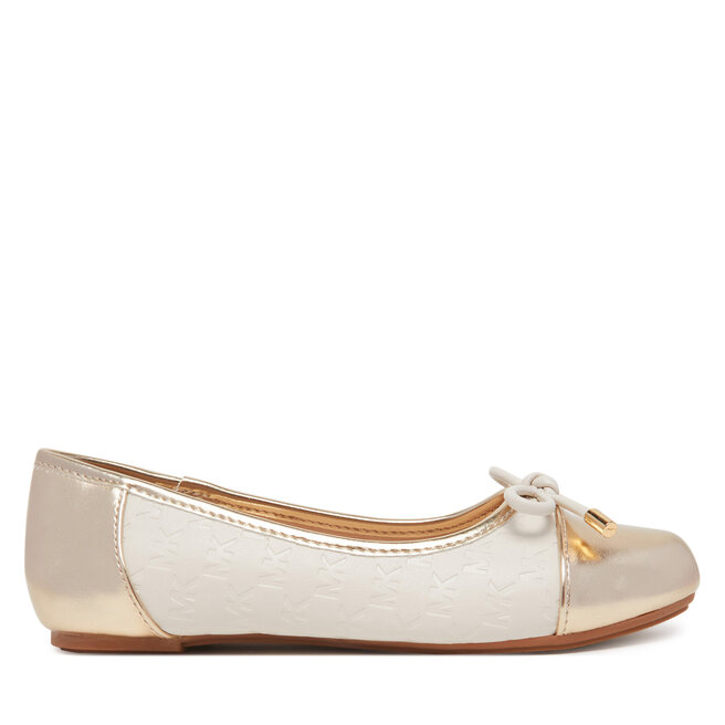 Baleriny MICHAEL Michael Kors Kenya Bow - Écru