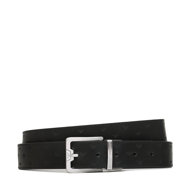 Emporio Armani Pánský pásek Emporio Armani Y4S502 Y734E 88045 Black/Blue