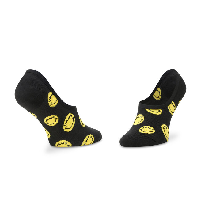 Vans 3 pár/csomag unisex bokazokni Vans Radically Happy Canoodl VN0A7Y5PBLK1 Black
