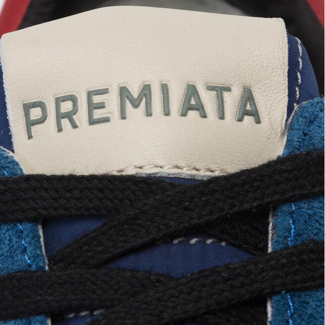 Sneakers Premiata Mick 4018 Grey Blue Red escarpe