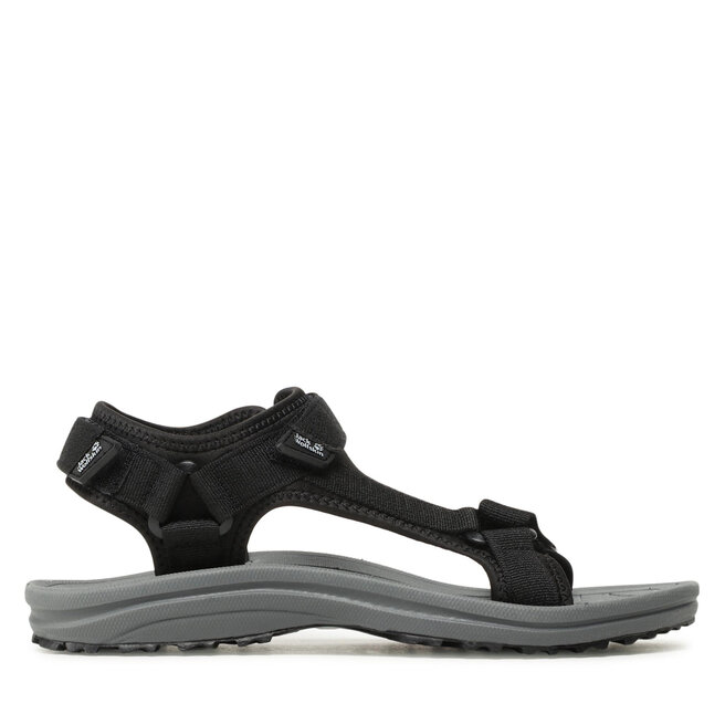 Sandały Jack Wolfskin Wave Breaker M - Czarny