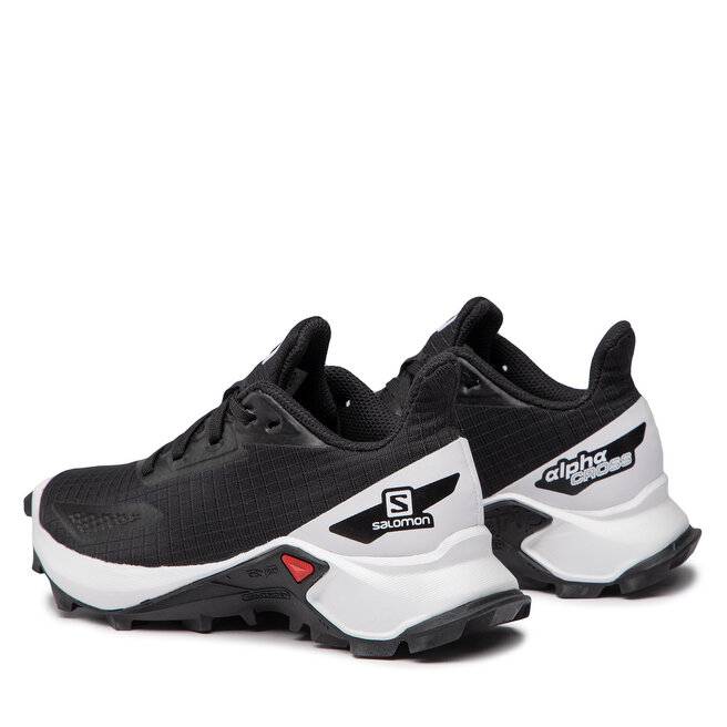 Salomon Обувки Salomon Alphacross Blast J 411161 09 W0 Black/White/Black