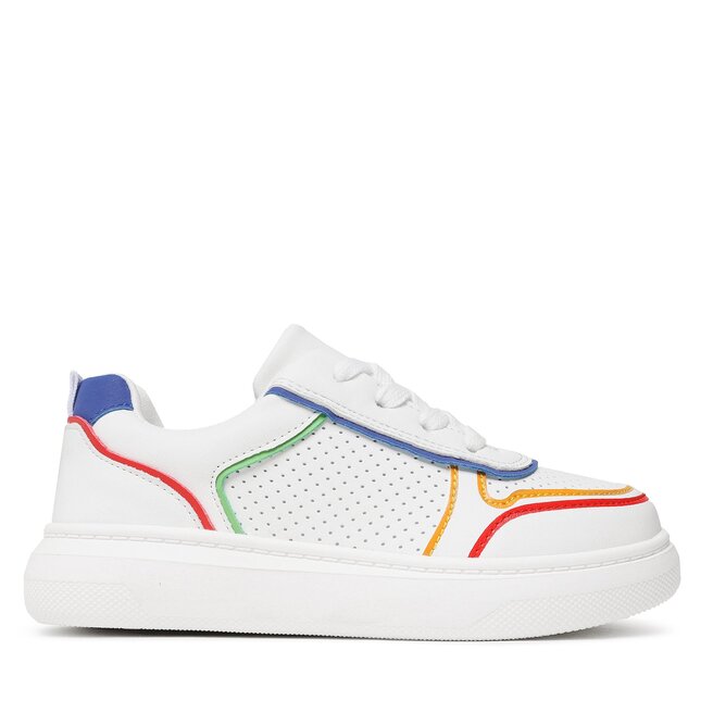 Sneakersy Action Boy - Biały