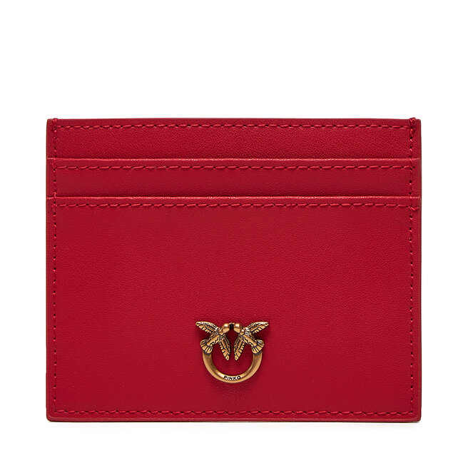 Etui na karty kredytowe PINKO Card Holder Simply PE 25 PCPL 103762 - Czerwony