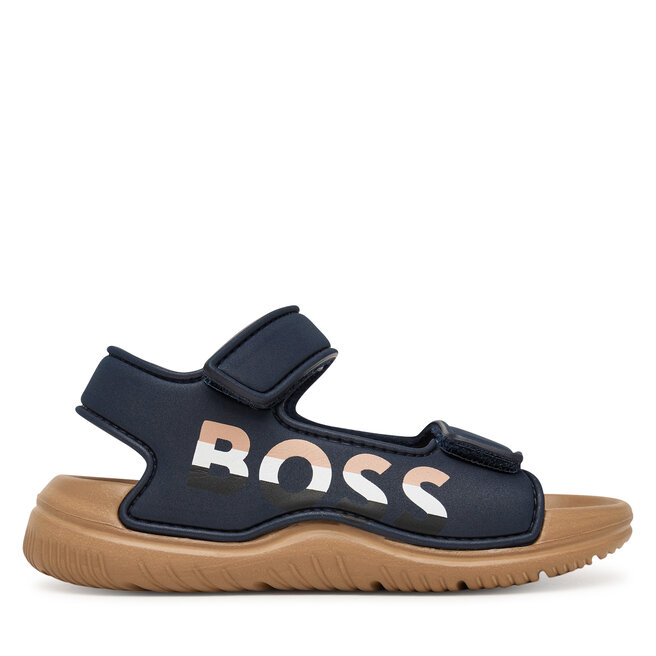 Sandały BOSS J52821 S Granatowy - chłopięce