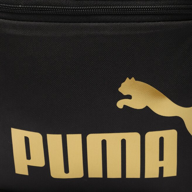 Puma Phase Backpack 079943 03 Puma Black Golden Logo