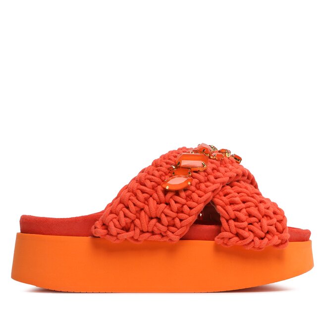Inuikii Чехли Inuikii Woven Stones 70103-106 Orange