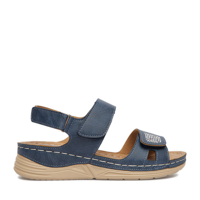 Sandały Go Soft CEO-WFA3741-1 Niebieski - kobiece