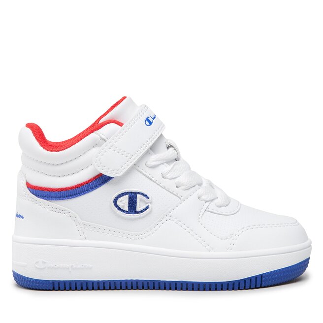 Champion Сникърси Champion Rebound Vintage Mid B S32404-CHA-WW007 Wht/Rbl/Red