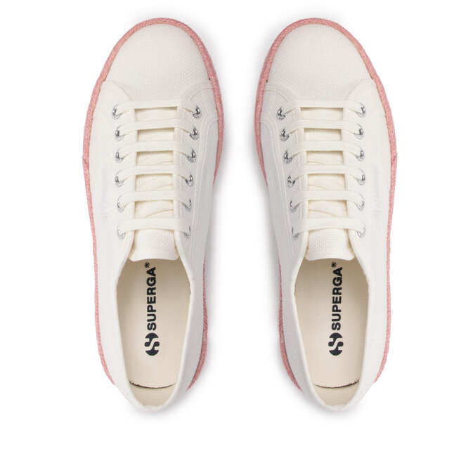 Espadrilles Superga 2790 Multicolor Rope S3114CW White Avorio
