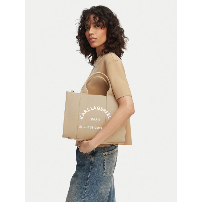 Torebka KARL LAGERFELD A1W50010 Beżowy -
