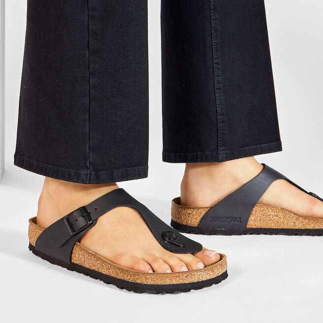 Birkenstock Джапанки Birkenstock Gizeh 043691 Schwarz