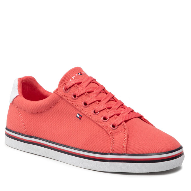 Teniși Tommy Hilfiger Essential Th Sneaker FW0FW06178 Crystal Coral XKL
