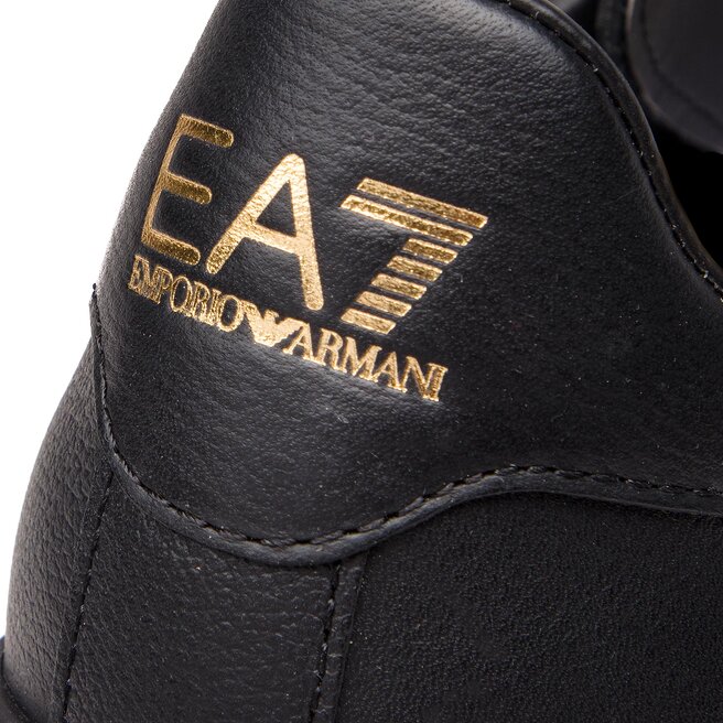 Sneakersy EA7 Emporio Armani X8X003 XK003 A276 Black/Gold | eobuwie.com.pl