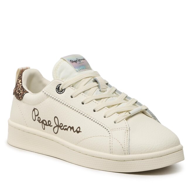 Pepe Jeans Сникърси Pepe Jeans Milton Essential PLS31371 Of White 803