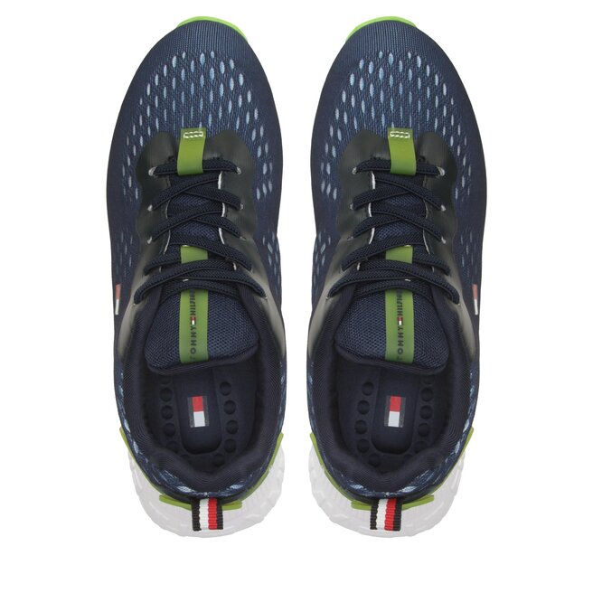 Tommy Hilfiger Sportcipő Tommy Hilfiger Low Cut Lace-Up Sneaker T3X9-32892-0702 S Blue 800